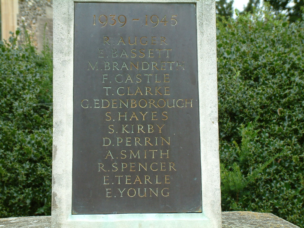 WW2 names Old Welwyn