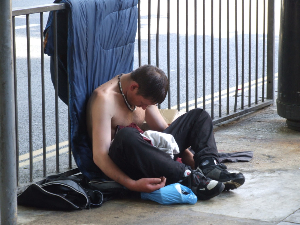 The vulnerable, St-Giles-in-the-fields.