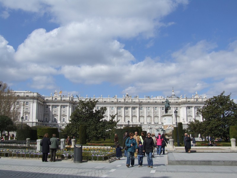 Palacio Real on Plaza de Oriente