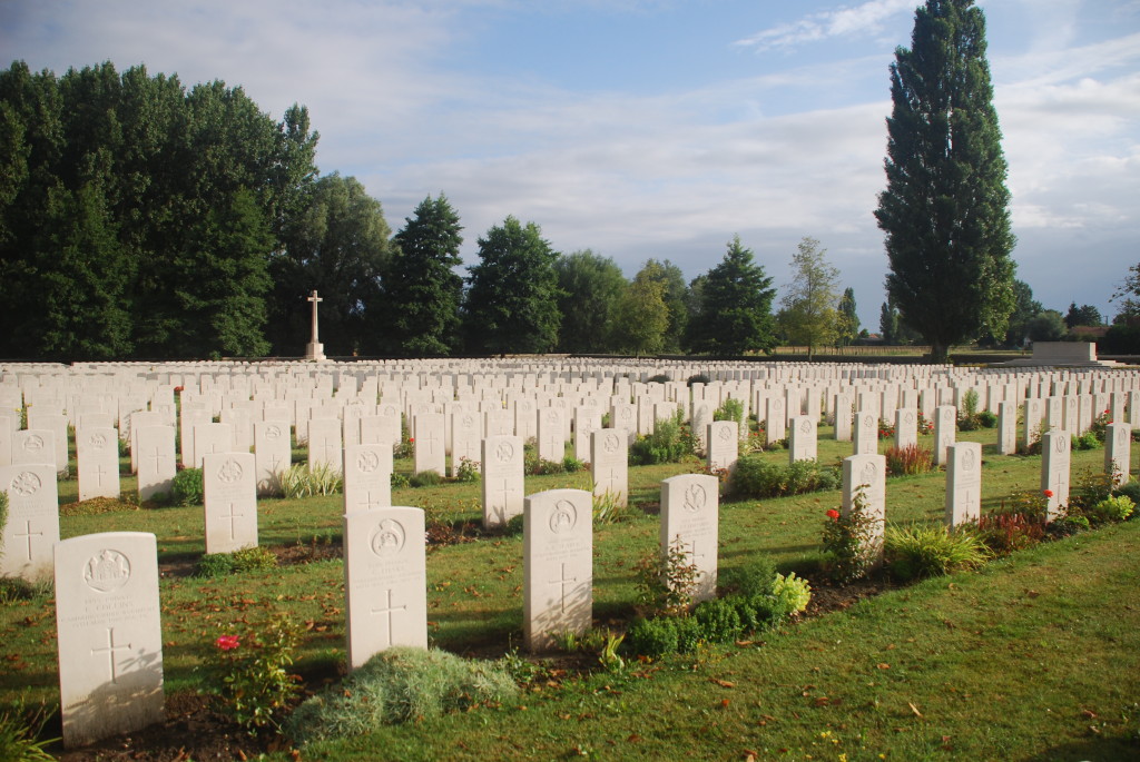The massed graves of Windy Corner Cuinchy