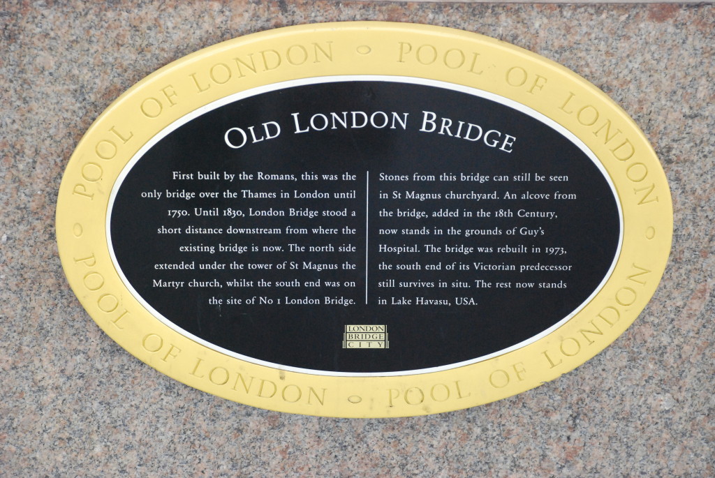 Story of the Old (1831) London Bridge.