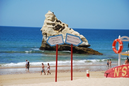 Algarve beach, The Rock