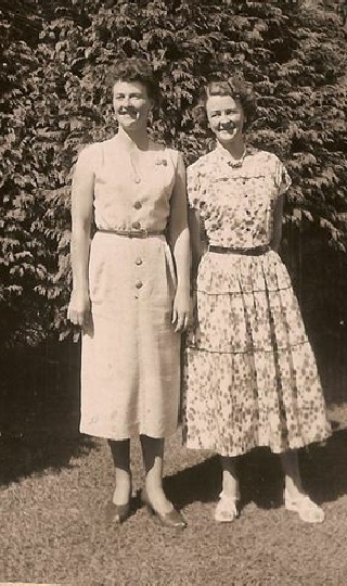 Winnie McNae and Thelma Barnie