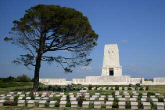 ANZAC graves, Lone Pine, Gallipoli. Photo by Genevieve