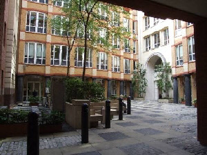 The courtyard, Barnard’s Inn