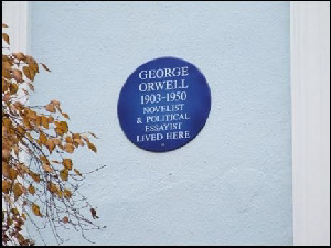 George Orwell memorial