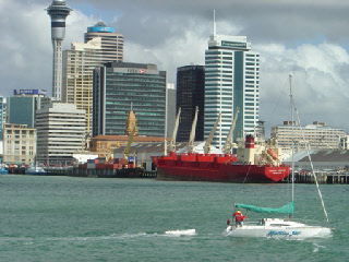 Auckland Harbour from the Devonport Ferry