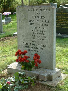 This memorial is for Jeffrey’s son, Fred.
