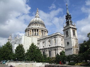 St Paul’s Cathedral from Canon St