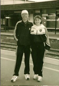 Waiting for the train, St Albans