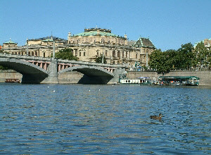 Manesuv Bridge and Rudolfinum