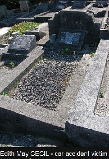 Edith's grave