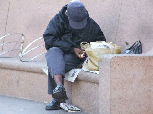 Homeless Man LA
