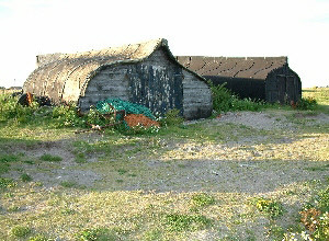 Lindisfarne boat-shed