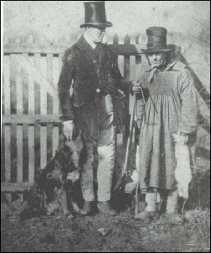 The gamekeeper, Norman Snoxall, and the poacher