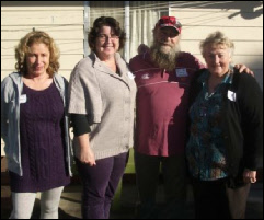 Patsy, Maggie, Kevin and Denice