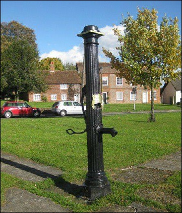 The water pump William presented to Toddington