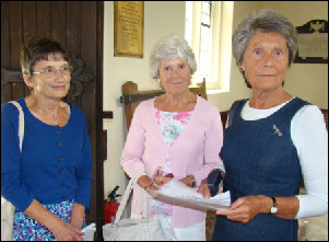 Barbara Ashley, Janette Harrison and Maureen Rigby