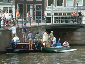 Boats in the canals