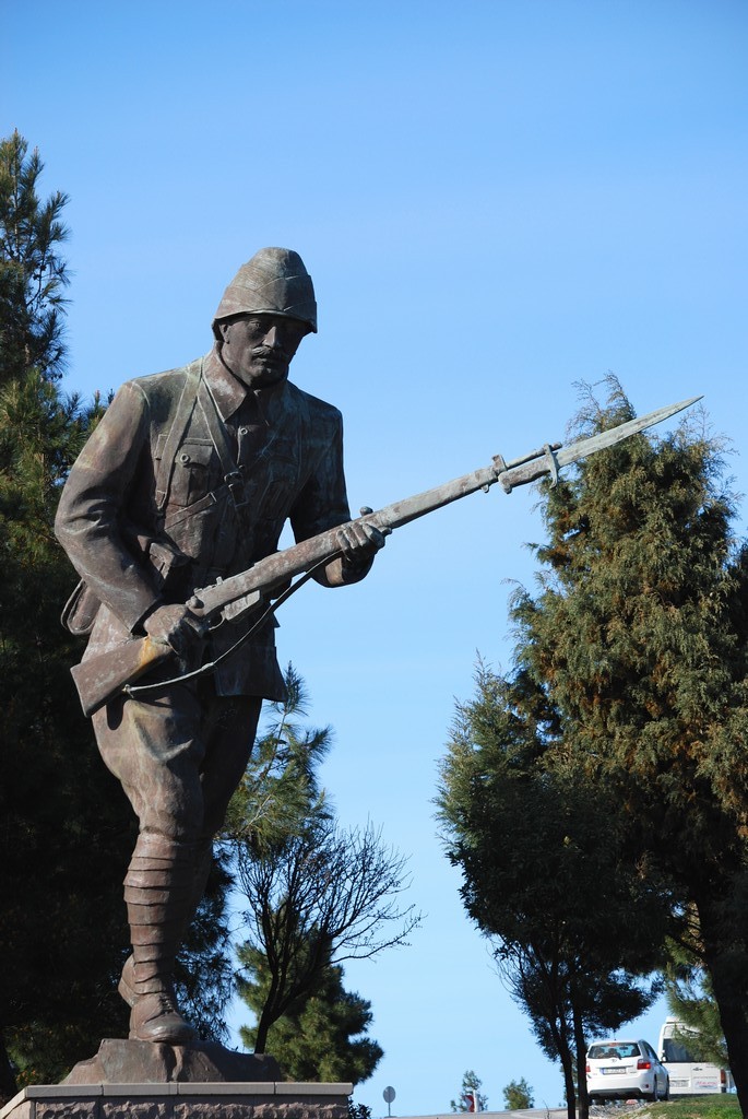 A soldier of the 57th Infantry.