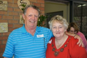 Ray Reece and Denice at the Brisbane Meet.