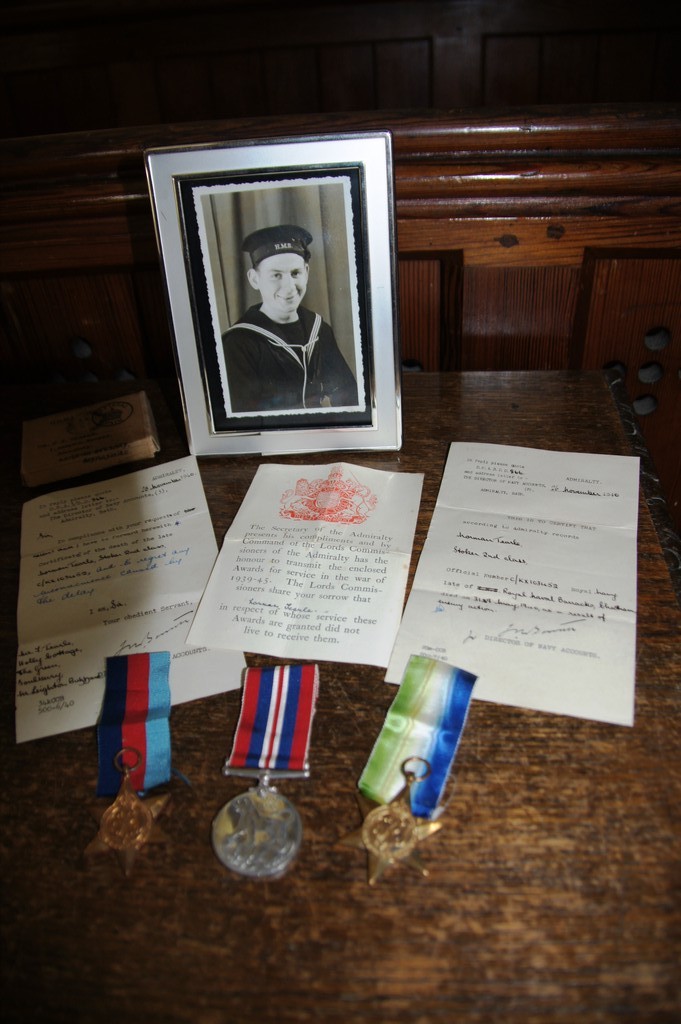 Display in memory of Norman Tearle