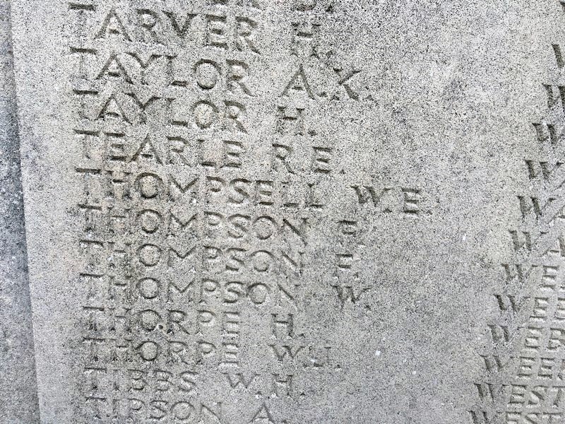 Richard Elmore Tearle on the Coventry War Memorial.
