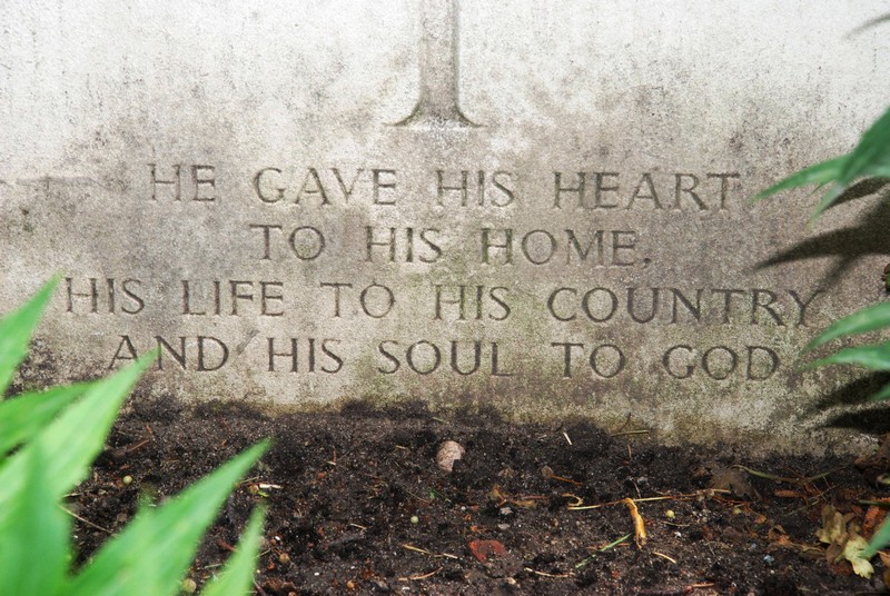 Malbork Commonwealth War Cemetery inscription on headstone of A J Tearle