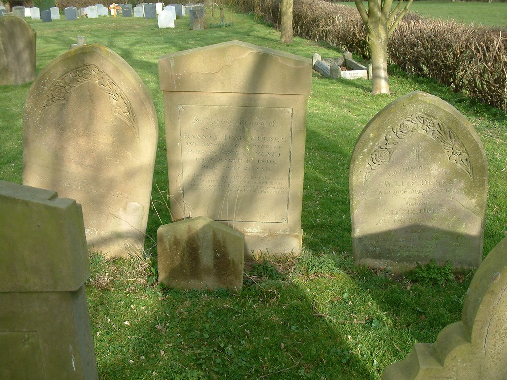 Methodist graves under the trees