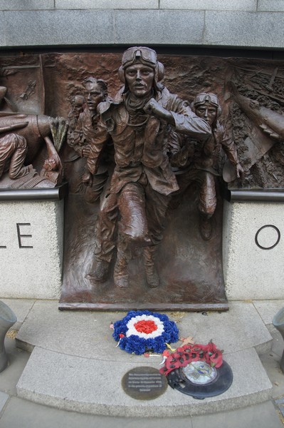 Battle of Britain Memorial near Westminster Tube Station