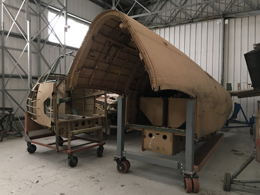 Fuselage section.